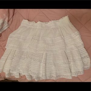 Aerie rock n ruffle mini skirt